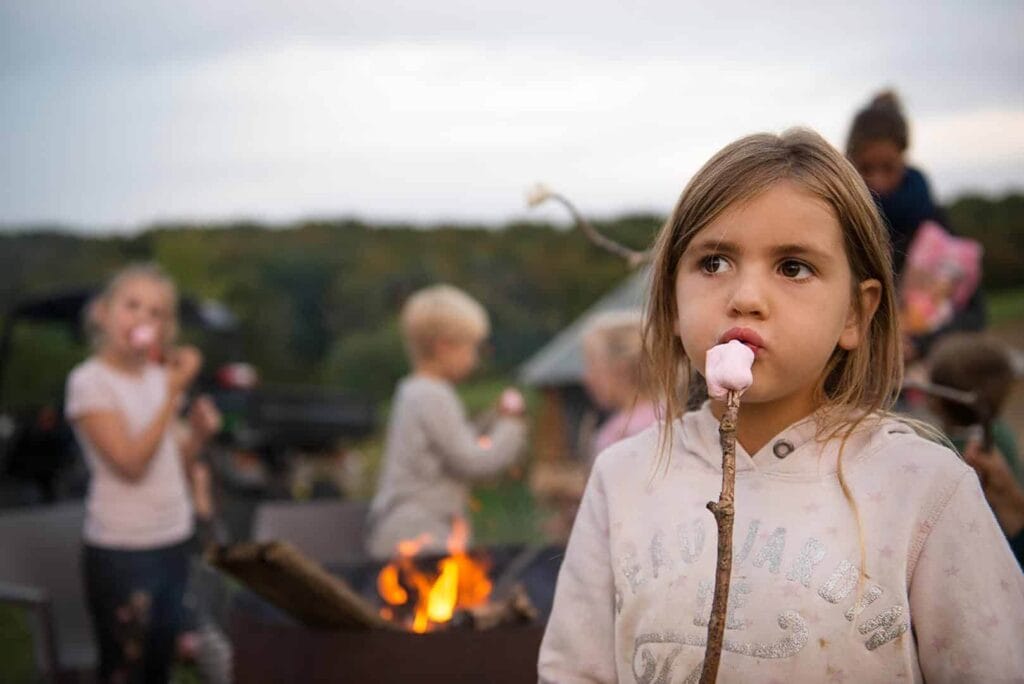 Kampvuur Farmcamps De Verloren Kost